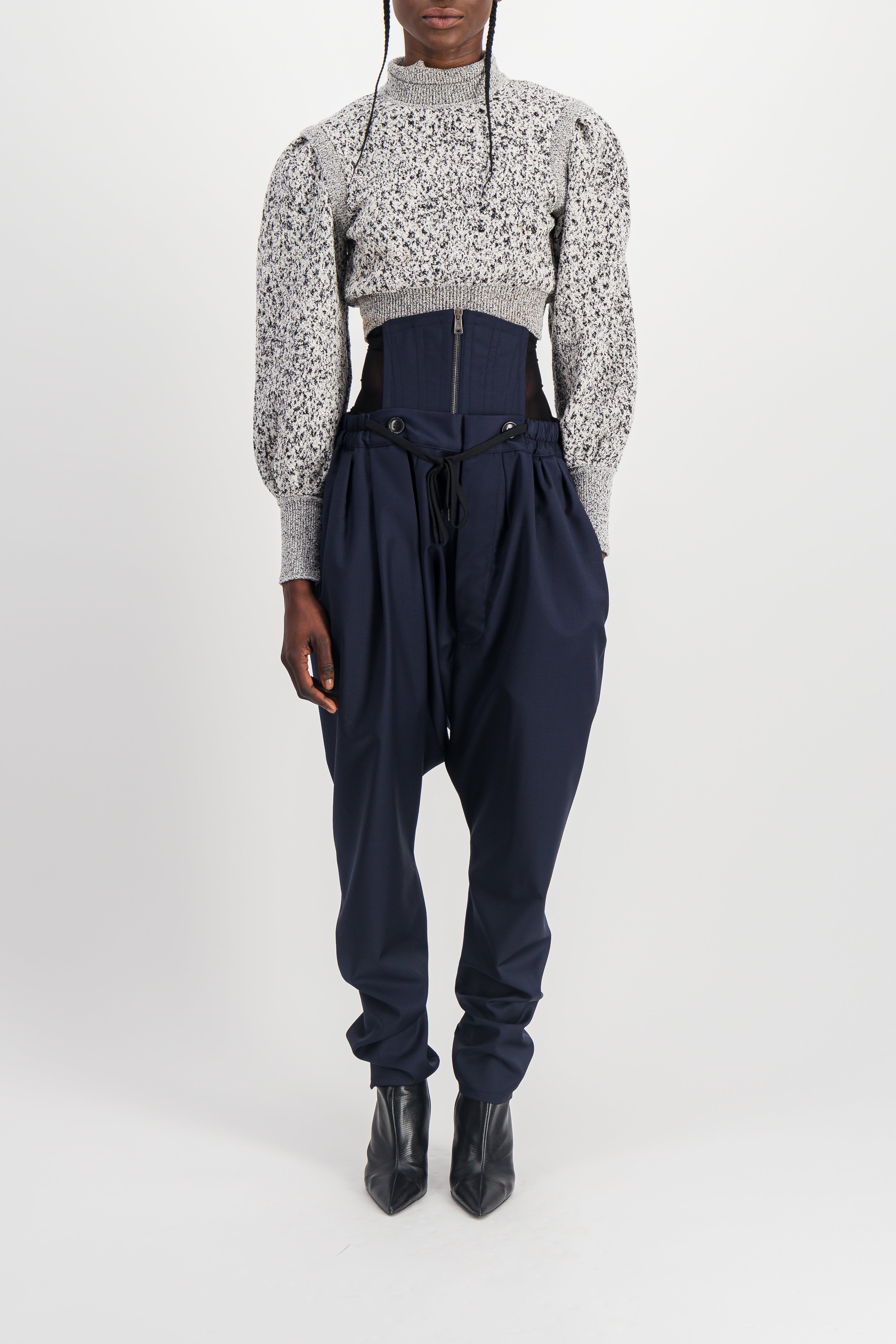 Vivienne Westwood – Sarouel pants with integrated corset – Renaisa