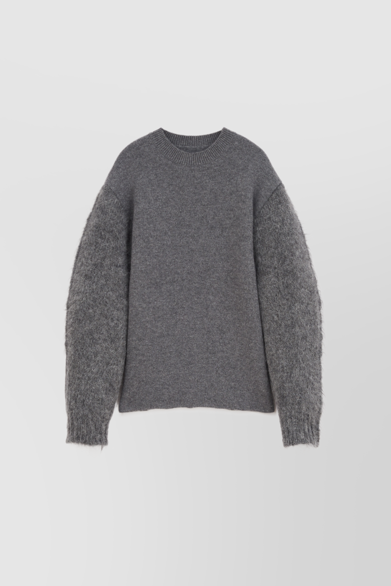 Jil Sander - Boxy sweater with brushed sleeves