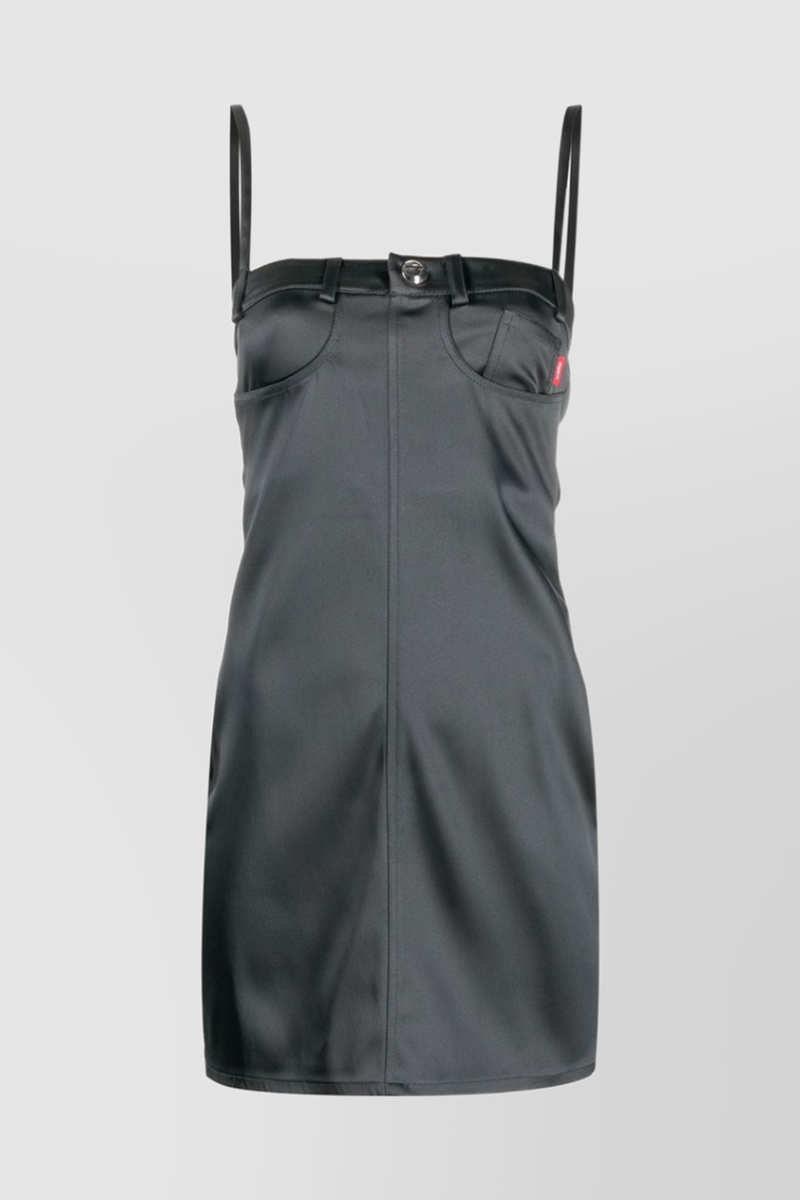 Coperni - Bodycon mini dress with fine straps