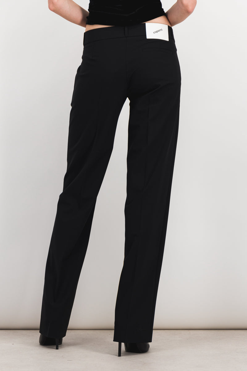Coperni - Black low rise loose tailored pants